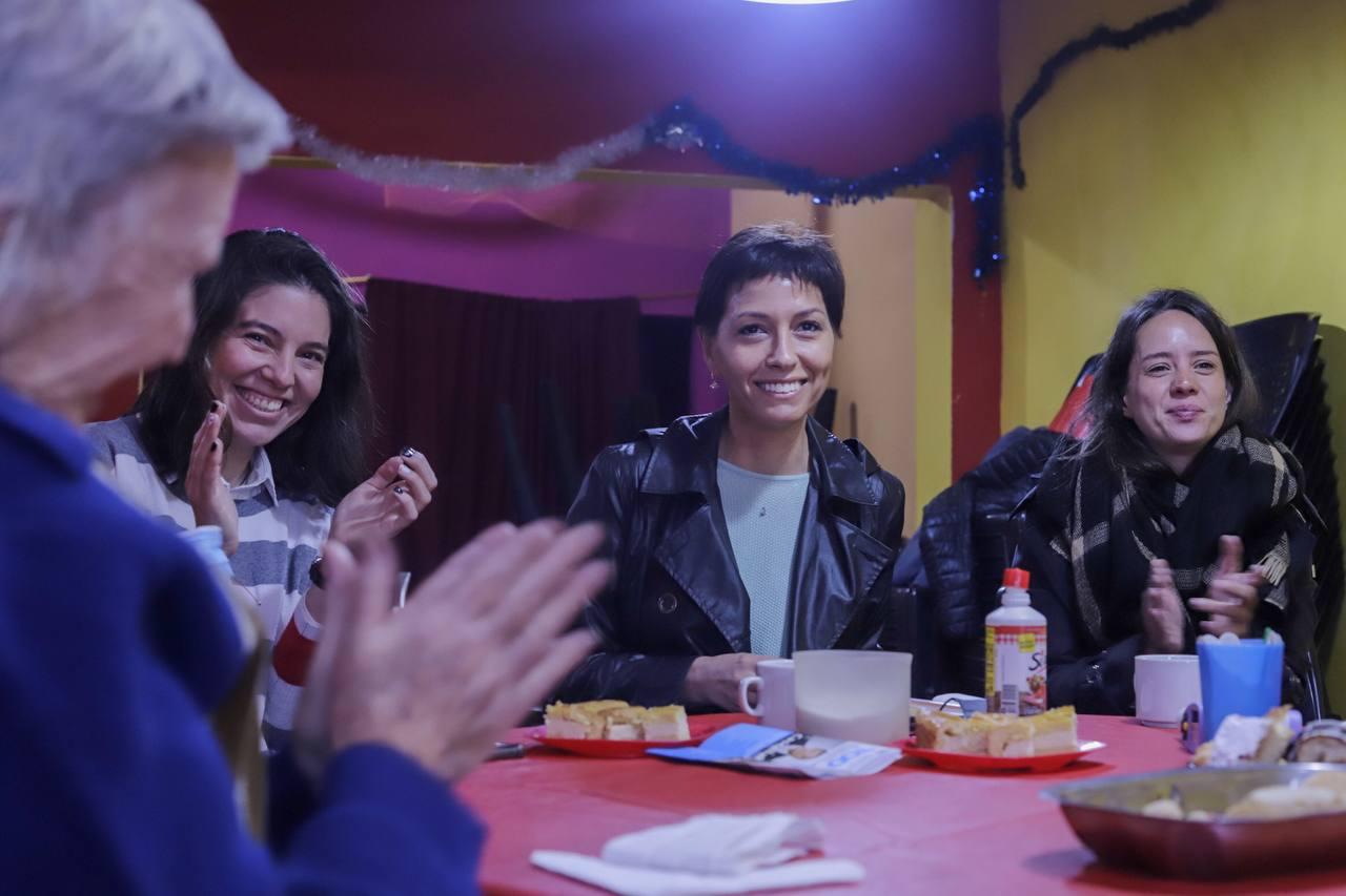 MAYRA VISITÓ EL CENTRO DE JUBILADOS Y PENSIONADOS VIRGINIA