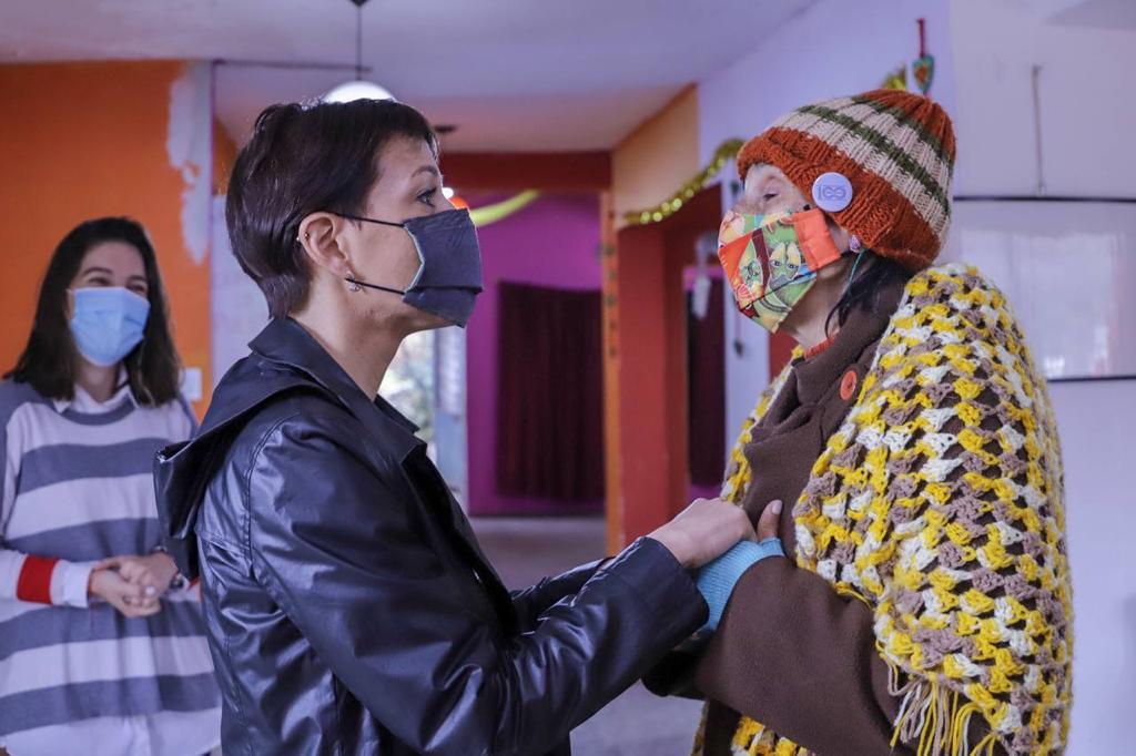 MAYRA VISITÓ EL CENTRO DE JUBILADOS Y PENSIONADOS VIRGINIA
