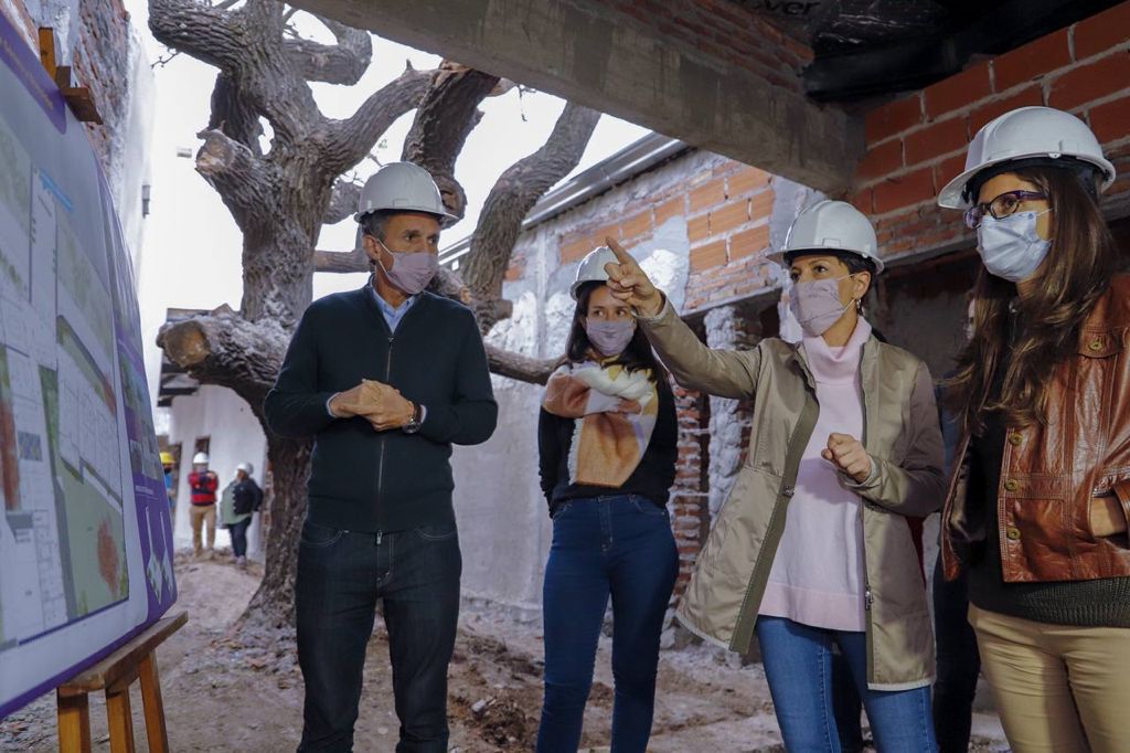 MAYRA Y EL MINISTRO KATOPODIS ANALIZARON OBRAS CONJUNTAS PARA QUILMES