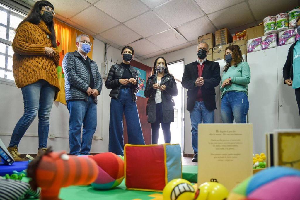  INAUGURARON UNA ZONA DE CRIANZA COMUNITARIA EN EL CIC DEL BARRIO IAPI