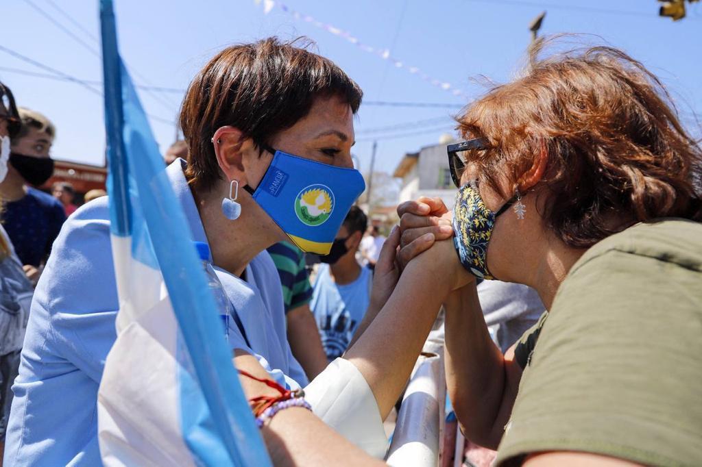 MAYRA PARTICIPÓ DE LOS FESTEJOS POR EL 70° ANIVERSARIO DEL BARRIO LA PAZ