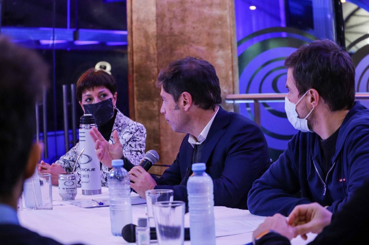 MAYRA MENDOZA Y AXEL KICILLOF ANUNCIARON EL REGRESO A LA ACTIVIDAD NOCTURNA