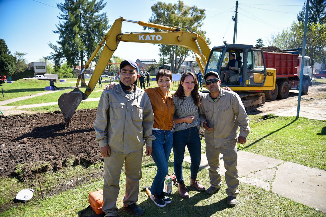 MAYRA: “LAS OBRAS QUE NOSOTROS GESTIONAMOS SON POR, PARA Y DE LOS VECINOS”