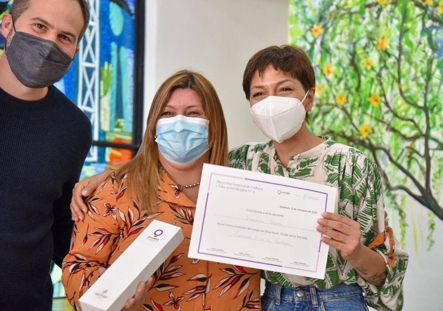 MAYRA CON DIRECTORES Y DIRECTORAS: “LA ESCUELA ES UN ESPACIO DE INCLUSIÓN"