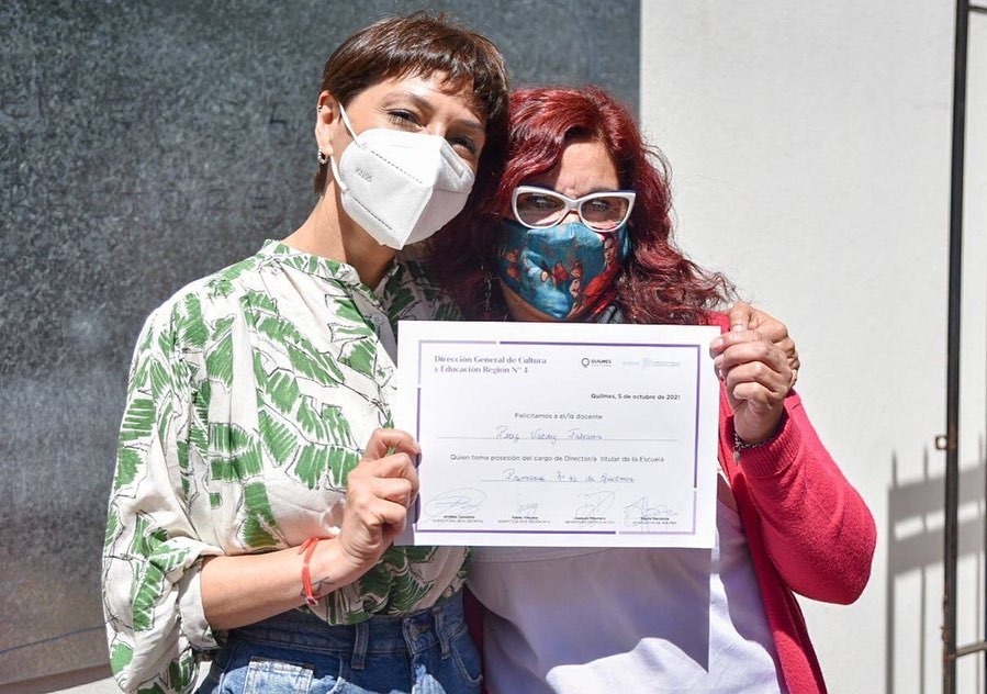 MAYRA CON DIRECTORES Y DIRECTORAS: “LA ESCUELA ES UN ESPACIO DE INCLUSIÓN"
