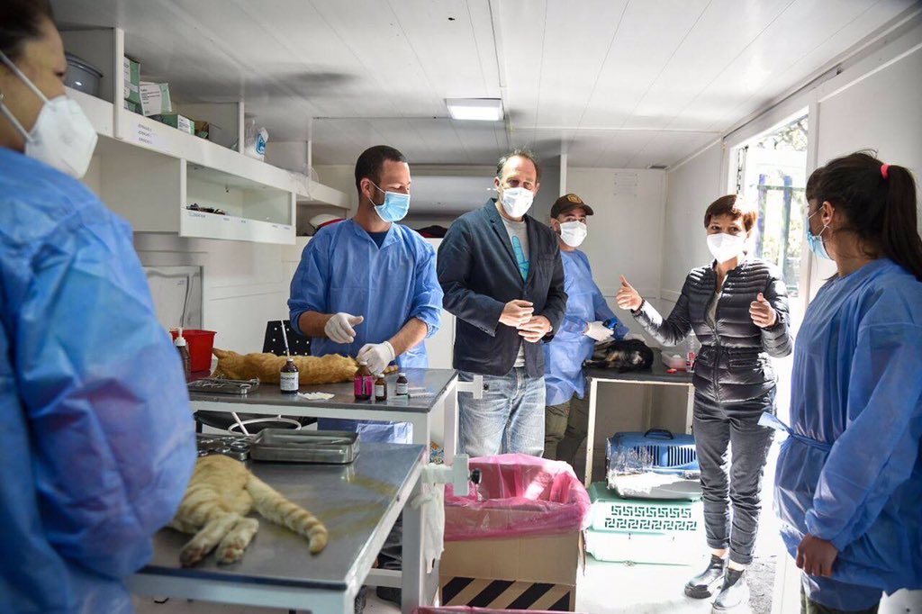  MAYRA RECORRIÓ UN NUEVO OPERATIVO DE ZOONOSIS EN EZPELETA 