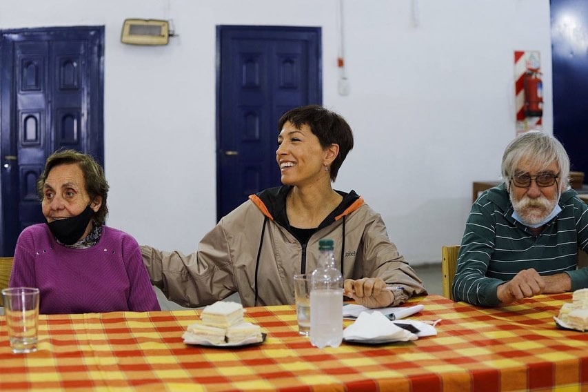 MAYRA CON JUBILADOS Y JUBILADAS DE QUILMES: “HAY MUCHO POR HACER"