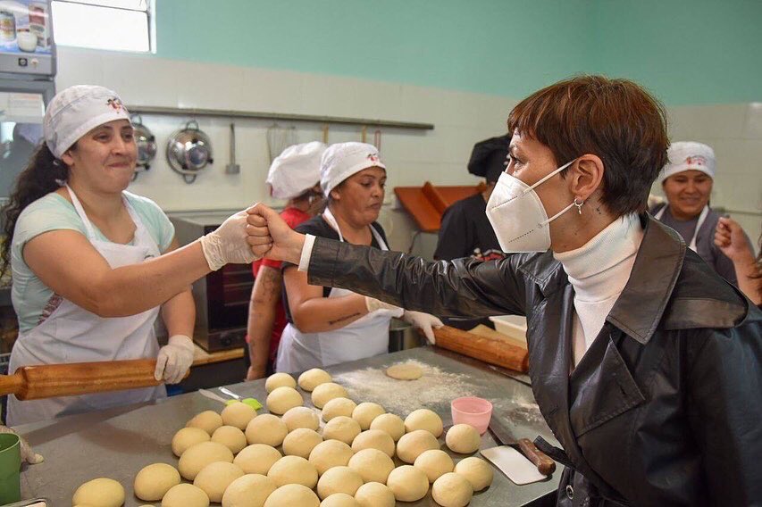 MAYRA INAUGURÓ LA NUEVA PANIFICADORA DE LA COOPERATIVA LA CHINITA