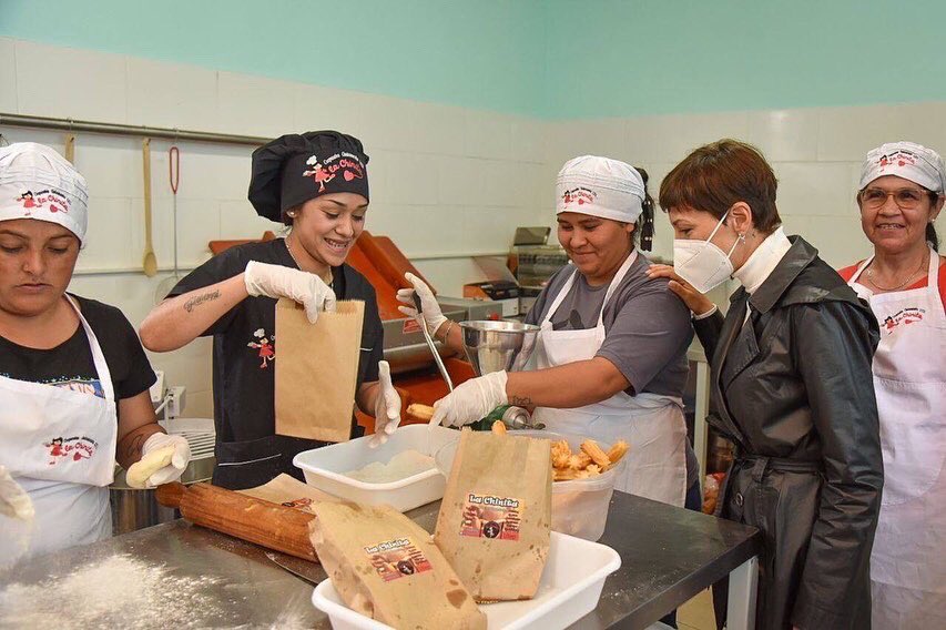 MAYRA INAUGURÓ LA NUEVA PANIFICADORA DE LA COOPERATIVA LA CHINITA