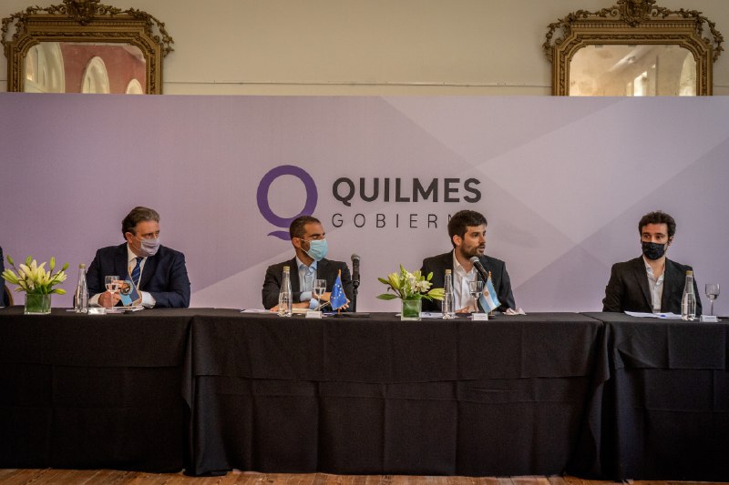 QUILMES RECIBIÓ A LA DELEGACIÓN DE LA UNIÓN EUROPEA