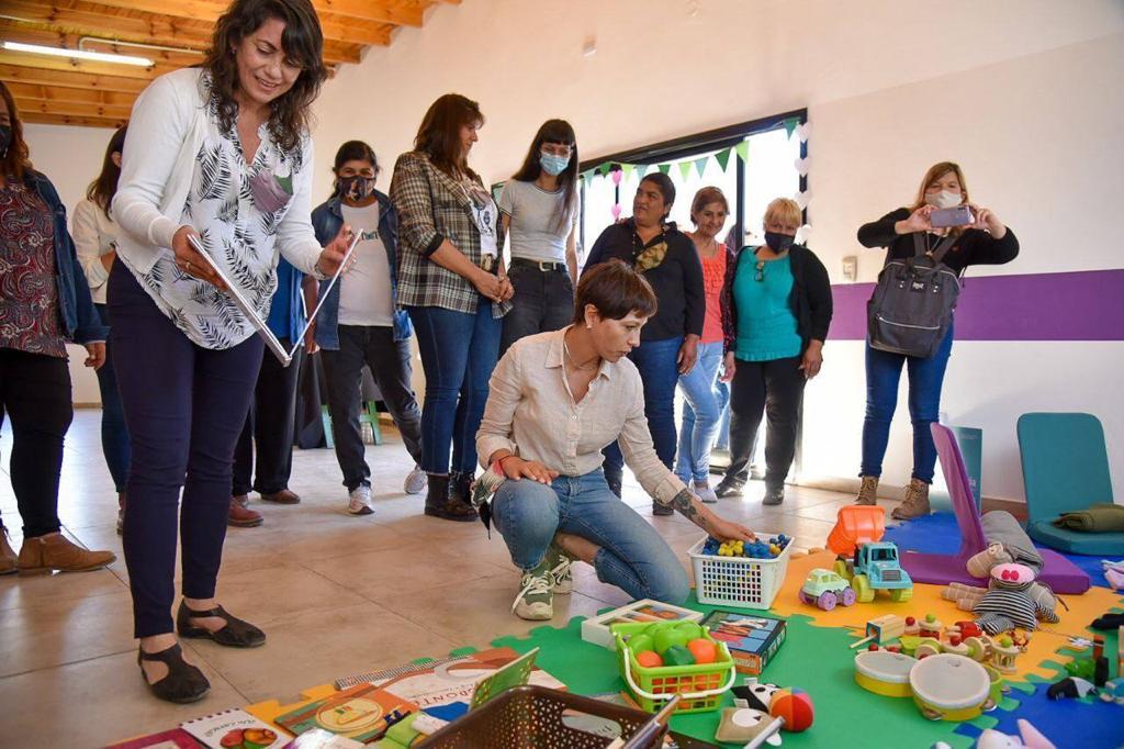 MAYRA INAUGURÓ EL CENTRO INTEGRADOR COMUNITARIO MONTE MATADERO