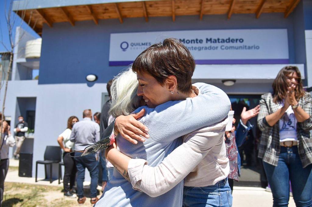 MAYRA INAUGURÓ EL CENTRO INTEGRADOR COMUNITARIO MONTE MATADERO
