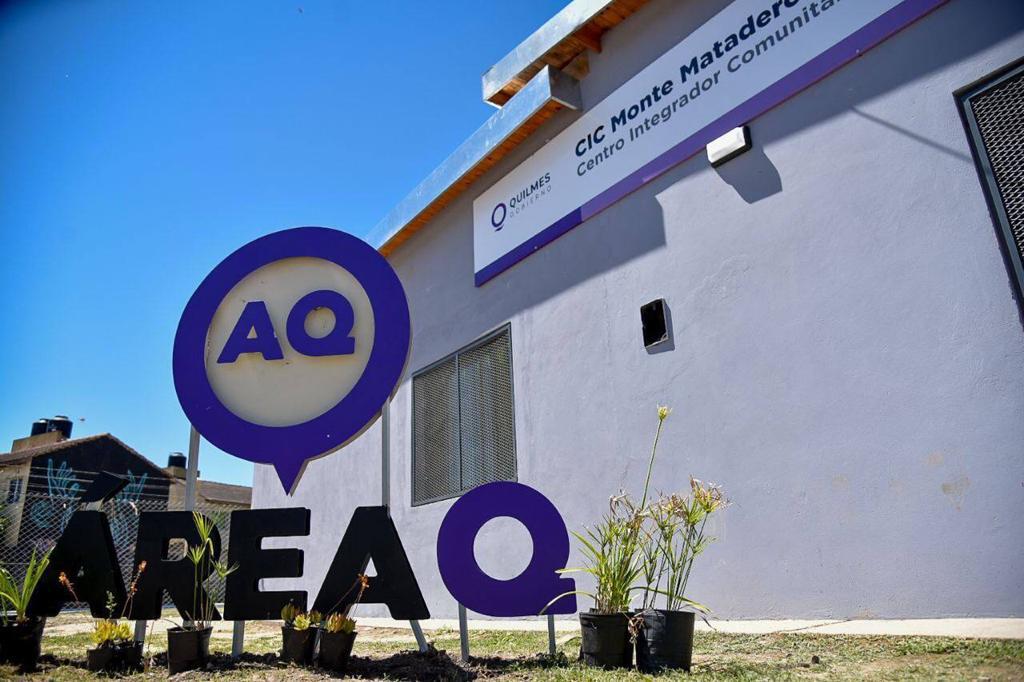 MAYRA INAUGURÓ EL CENTRO INTEGRADOR COMUNITARIO MONTE MATADERO