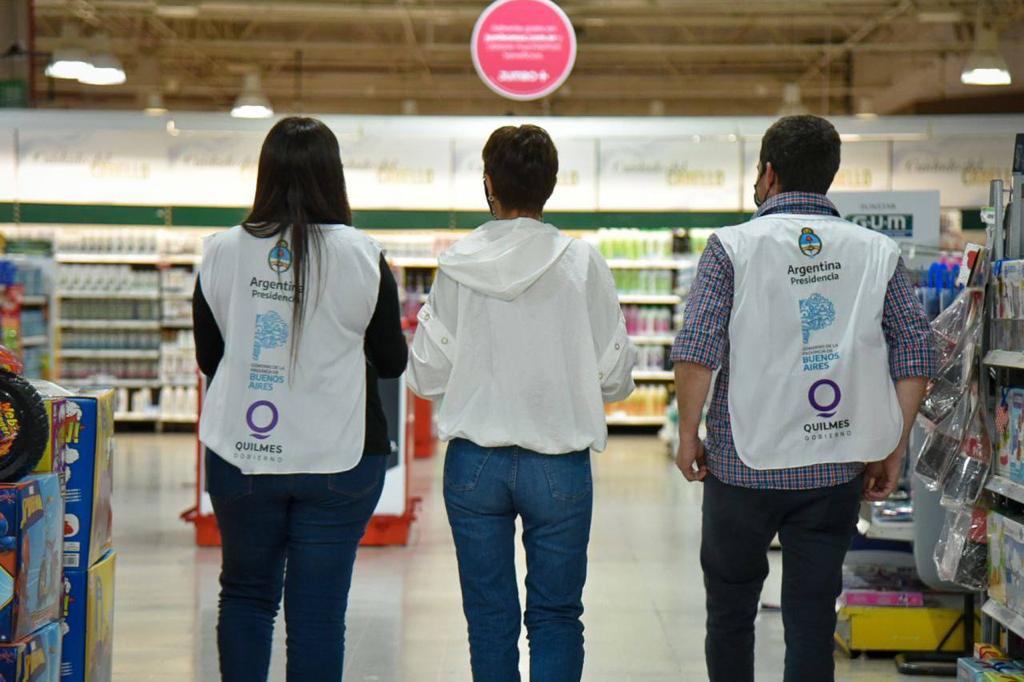 MAYRA CONTROLÓ PRECIOS CONGELADOS EN LOS SUPERMERCADOS