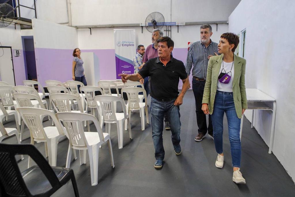 MAYRA SUPERVISÓ LOS AVANCES DE LA PUESTA EN VALOR DEL CFP LUIS JARAMILLO
