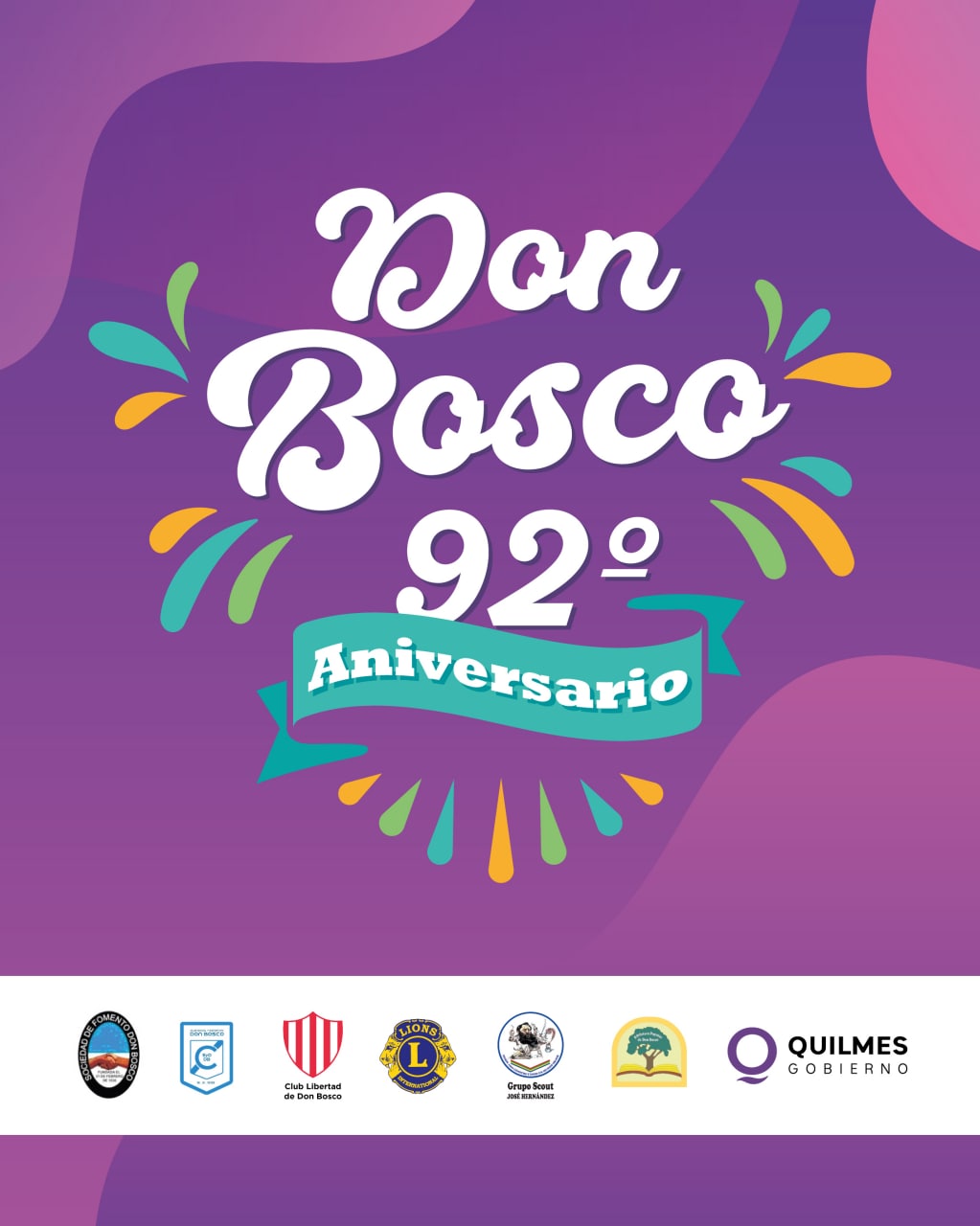 EL MUNICIPIO INVITA A LAS ACTIVIDADES POR EL 92º ANIVERSARIO DE DON BOSCO