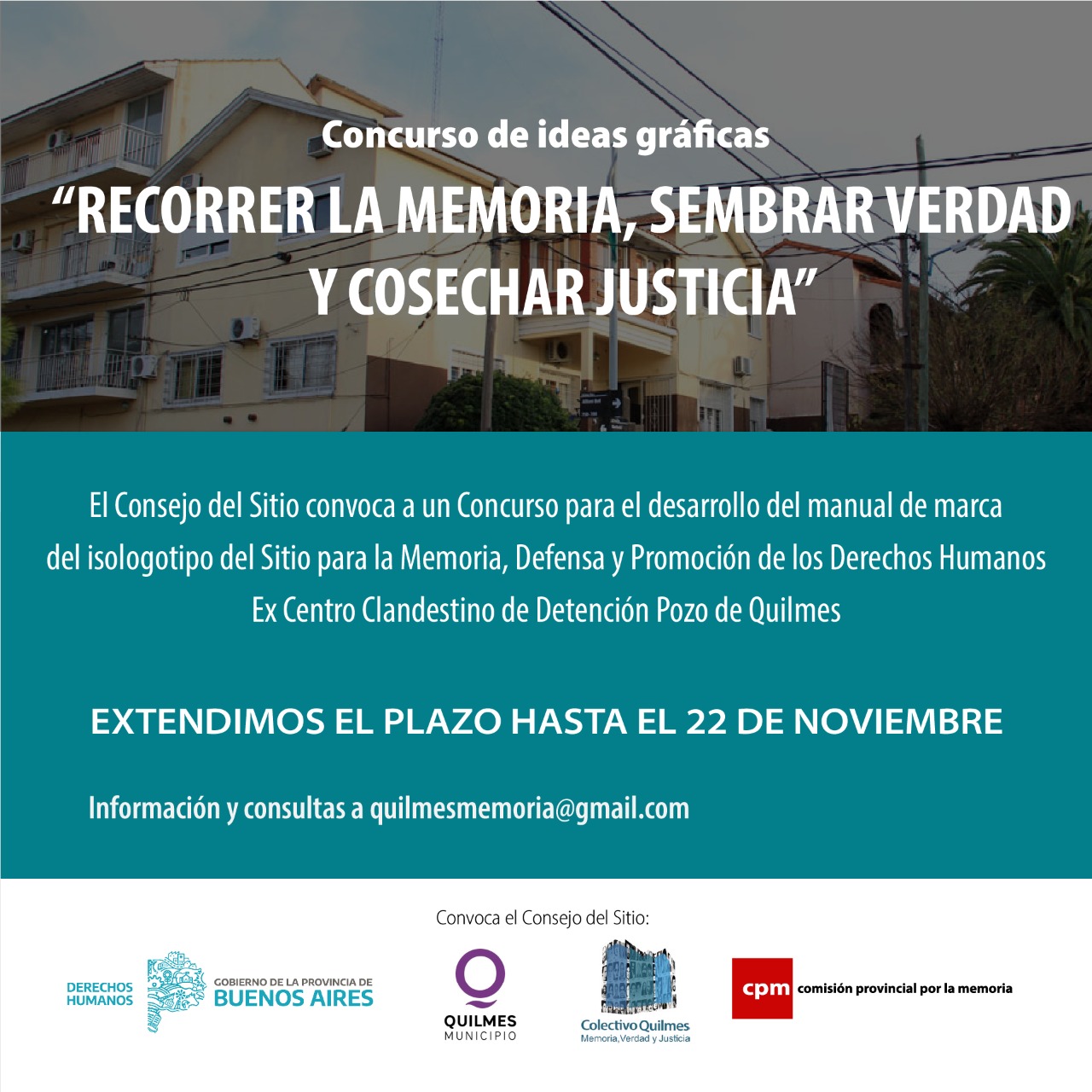 EXTIENDEN EL PLAZO PARA LAS PRESENTACIONES DE CONCURSO 