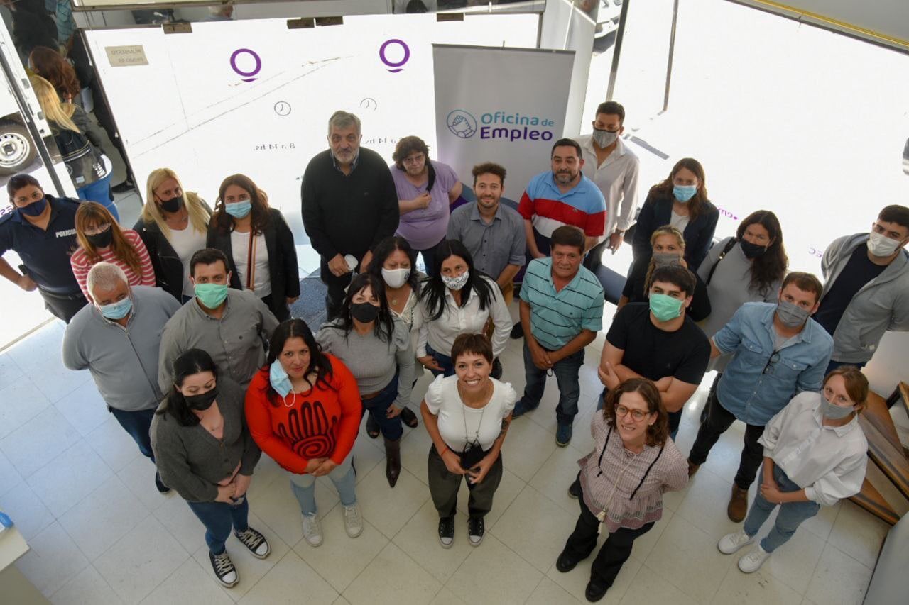 MAYRA VISITÓ EL NUEVO CENTRO MUNICIPAL DE PRODUCCIÓN Y TRABAJO