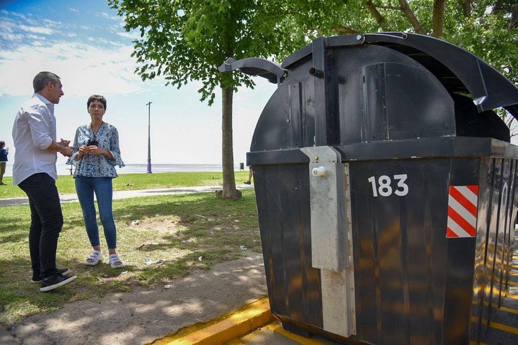“LOS CONTENEDORES VAN A PERMITIR SEGUIR MEJORANDO LA RECOLECCIÓN"