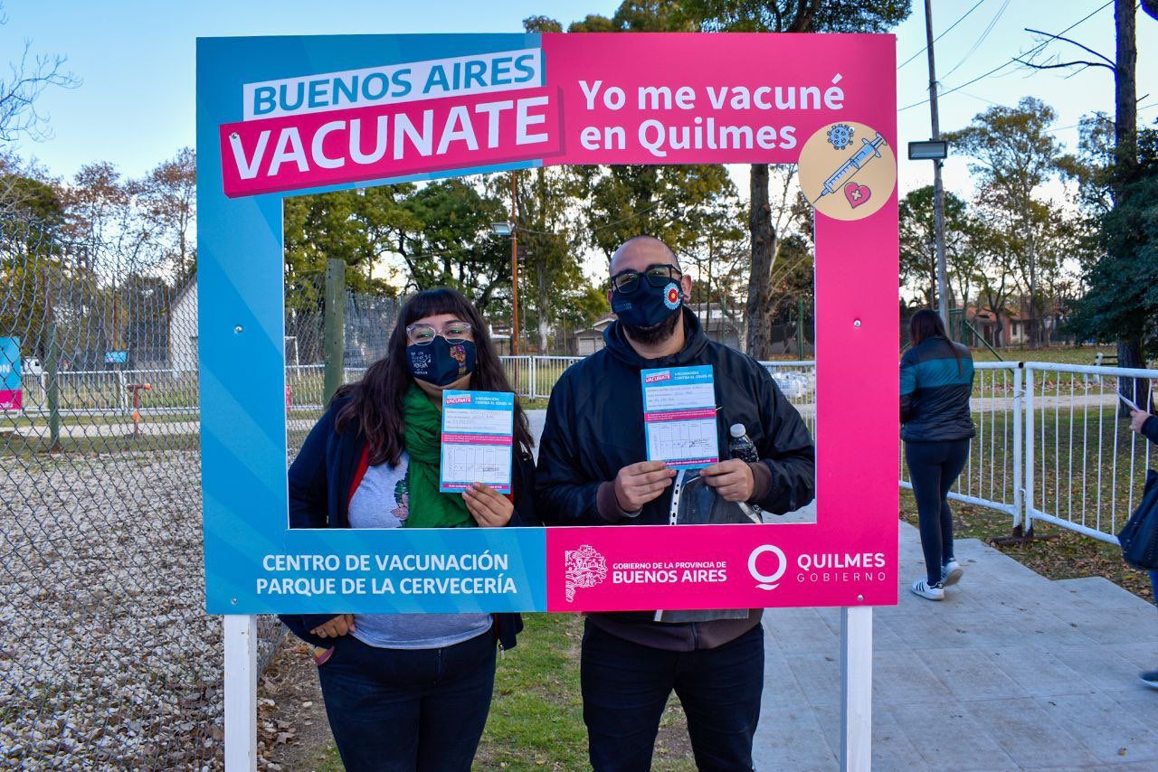 QUILMES LLEGÓ AL MILLÓN DE VACUNAS APLICADAS CONTRA EL COVID 19