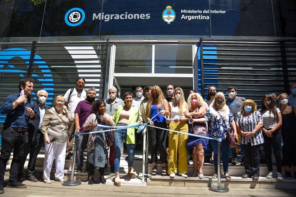 MAYRA ENCABEZÓ LA INAUGURACIÓN DE LA NUEVA SEDE DE MIGRACIONES 