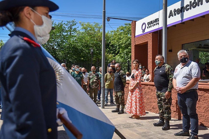 MAYRA ENCABEZÓ HOMENAJE A LOS VETERANOS DEL CANAL DE BEAGLE