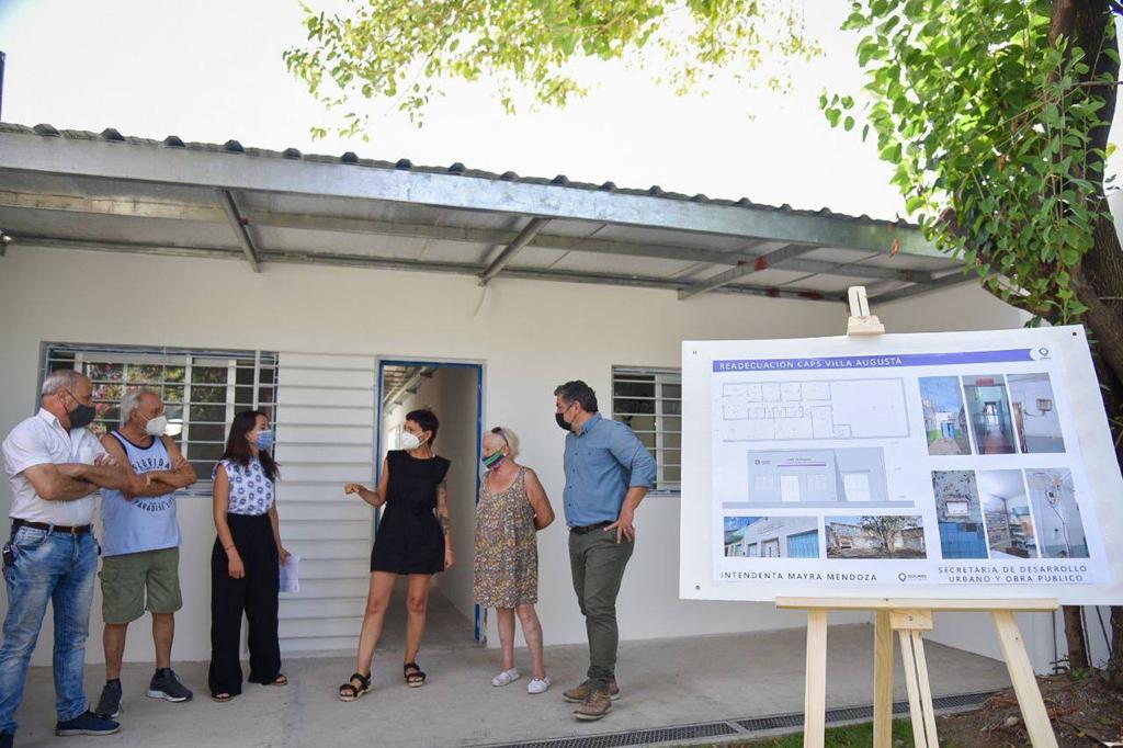 MAYRA DESTACÓ LA REMODELACIÓN DEL CAPS VILLA AUGUSTA DE EZPELETA