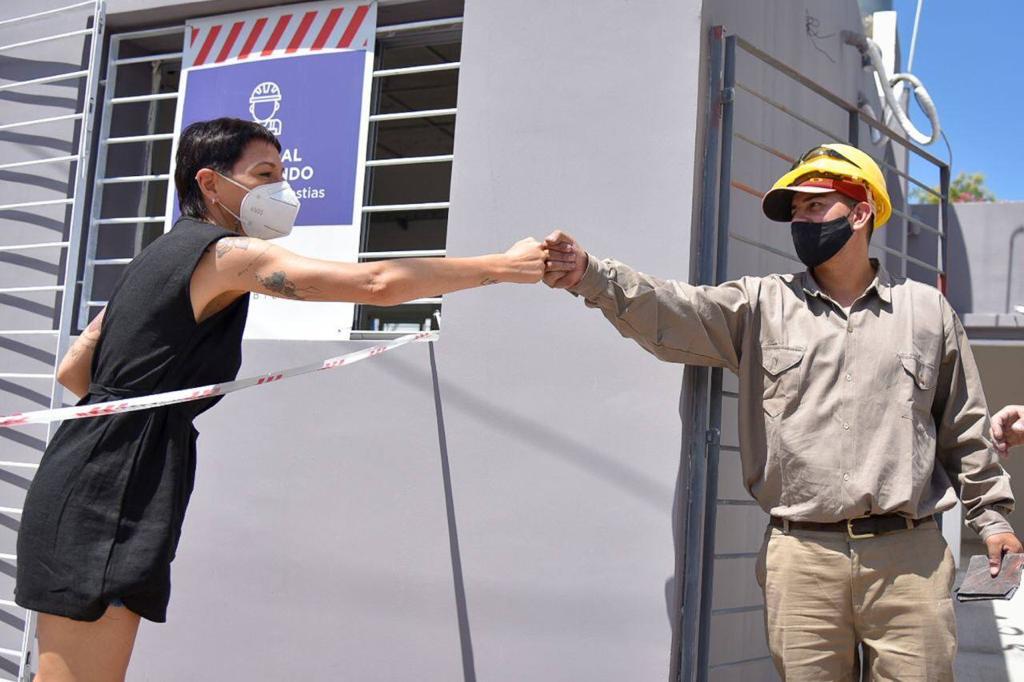 MAYRA DESTACÓ LA REMODELACIÓN DEL CAPS VILLA AUGUSTA DE EZPELETA