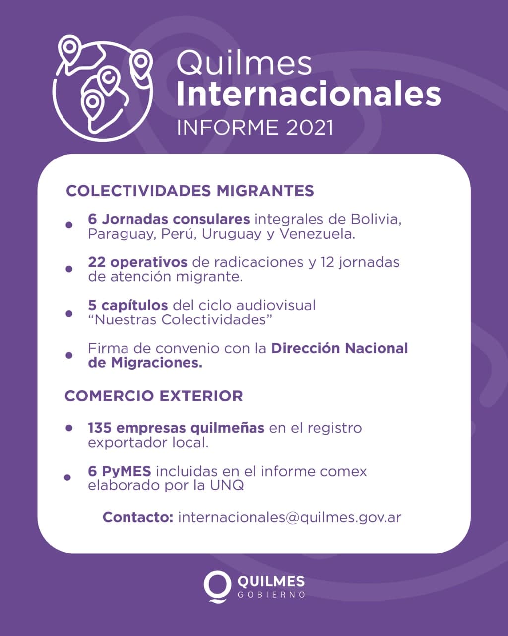 QUILMES FORTALECE SU INSERCIÓN INTERNACIONAL