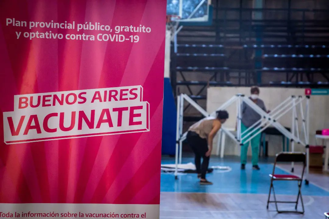 NUEVA POSTA DE VACUNACIÓN EN EL CLUB ATLÉTICO ARGENTINO DE QUILMES