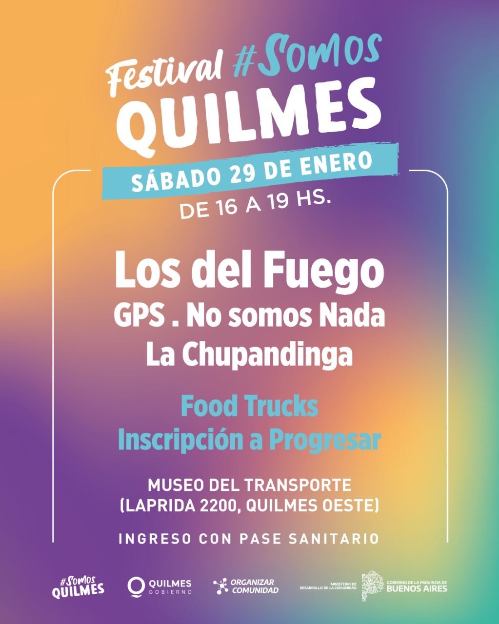 EL MUNICIPIO REALIZARÁ UN NUEVO FESTIVAL “SOMOS QUILMES”