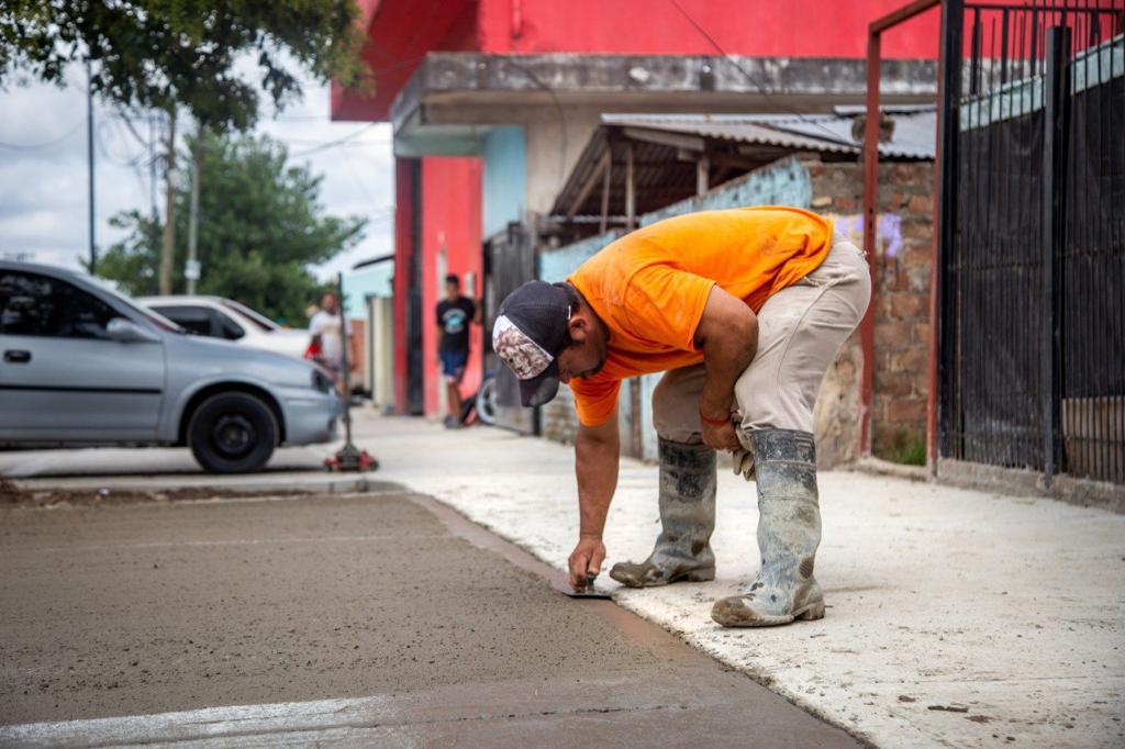 AVANZA LA OBRA DE PUESTA EN VALOR DE LA AVENIDA LYNCH