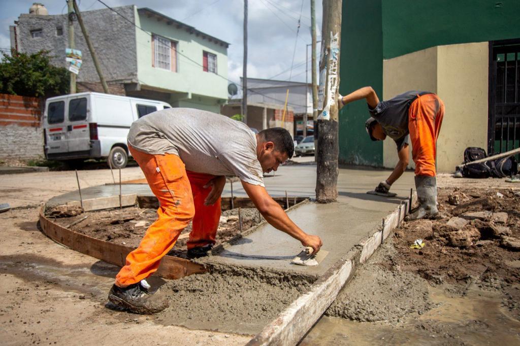 AVANZA LA OBRA DE PUESTA EN VALOR DE LA AVENIDA LYNCH