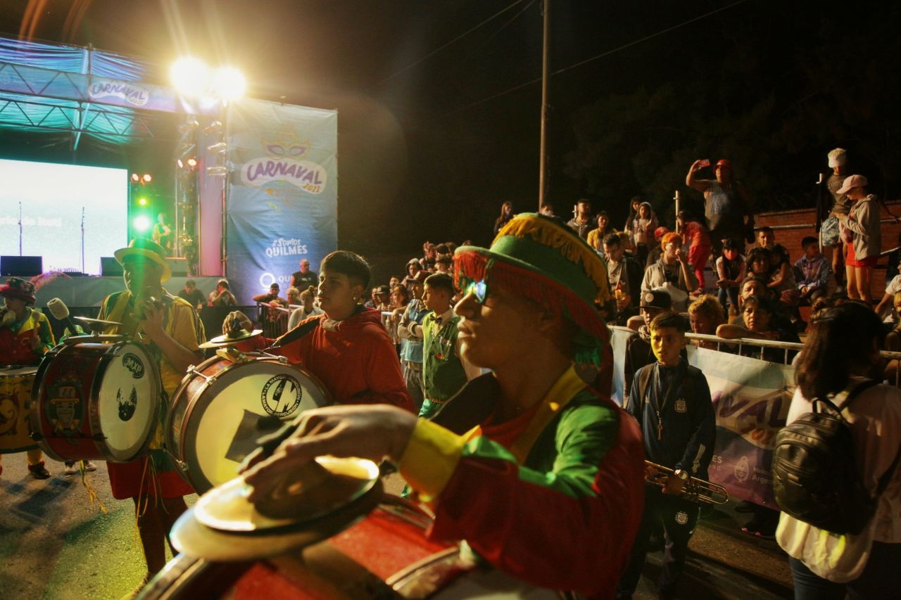 JORNADA DE CIERRE A PURA MÚSICA Y MURGAS PARA EL CARNAVAL 2022 DE QUILMES