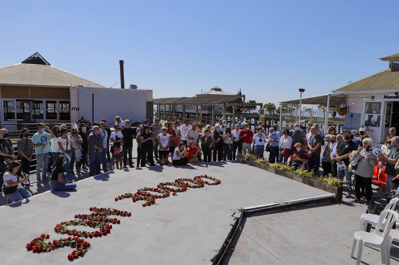 MAYRA ACOMPAÑÓ EL HOMENAJE A VÍCTIMAS DE LA ÚLTIMA DICTADURA MILITAR