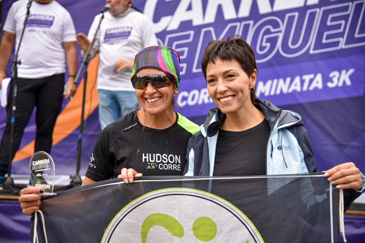 MAYRA PRESENTE EN LA CARRERA DE MIGUEL