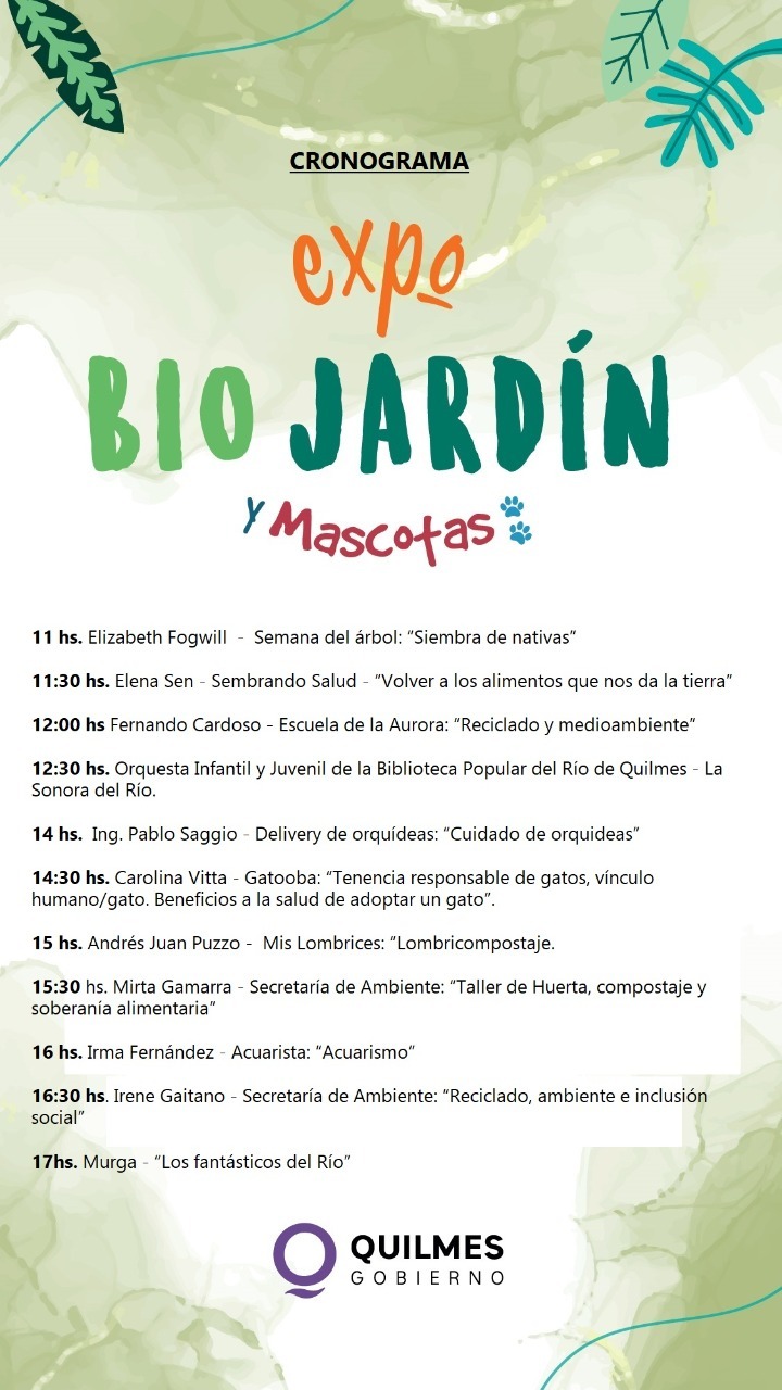 SE VIENE LA EXPO BIO JARDÍN + EXPO MASCOTA EN EL PARQUE LINEAL DE DON BOSCO