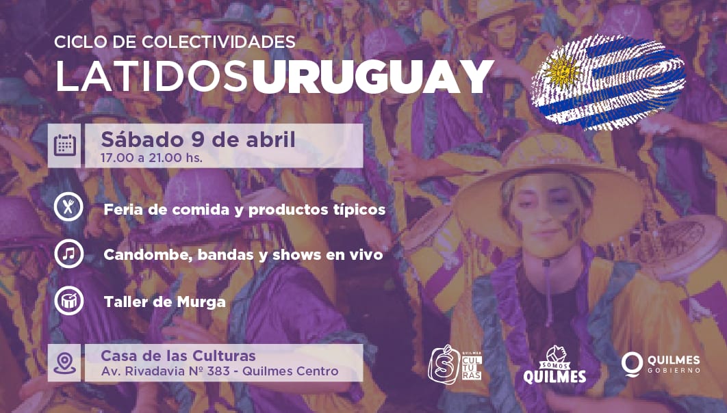CICLO “LATIDOS” URUGUAY EN LA CASA DE LAS CULTURAS