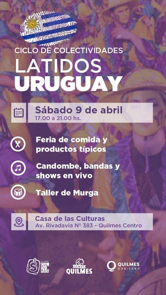 CICLO “LATIDOS” URUGUAY EN LA CASA DE LAS CULTURAS