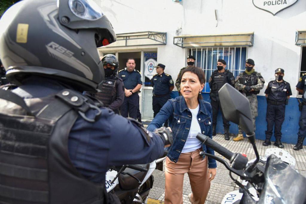 MAYRA SUPERVISÓ EL INICIO DE UN NUEVO MEGAOPERATIVO DE SATURACIÓN POLICIAL
