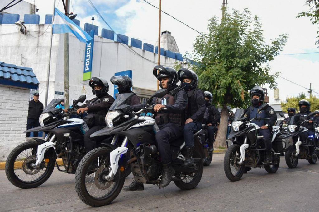 MAYRA SUPERVISÓ EL INICIO DE UN NUEVO MEGAOPERATIVO DE SATURACIÓN POLICIAL