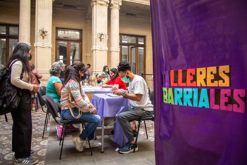 CONTINÚA LA INSCRIPCIÓN PARA LOS TALLERES BARRIALES DE QUILMES