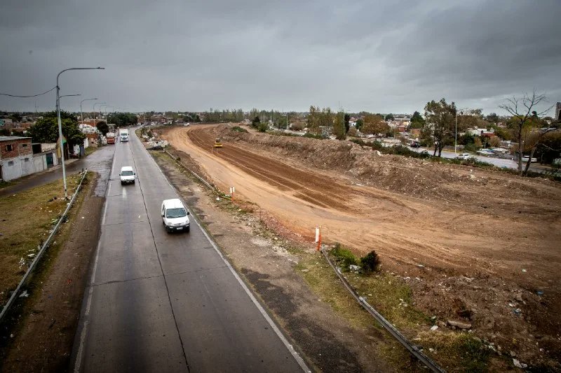 AVANZAN LOS TRABAJOS PARA CONSTRUCCIÓN DE LA NUEVA TRAZA DEL ACCESO SUDESTE