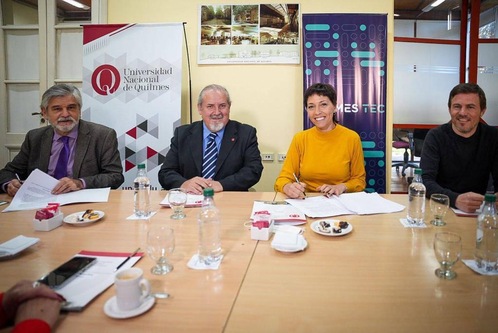 FIRMA DE CONVENIO PARA LA EJECUCIÓN DEL “PLAN QUILMES TEC”