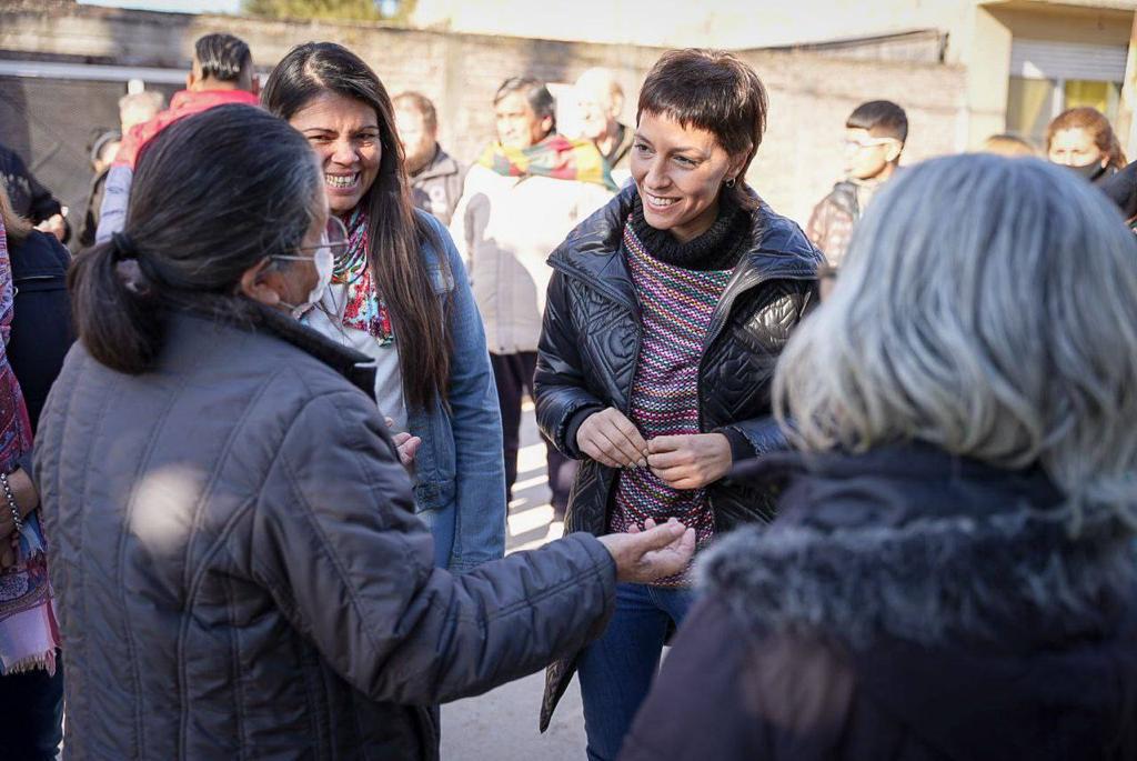 MAYRA SUPERVISÓ OBRAS EN SOLANO