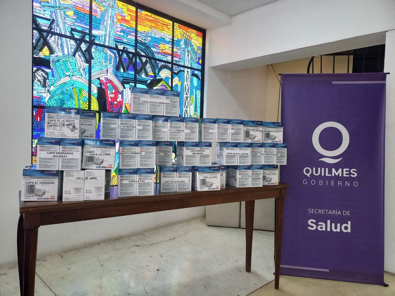 EL MUNICIPIO DE QUILMES REALIZÓ LA ENTREGA DE TENSIÓMETROS DIGITALES