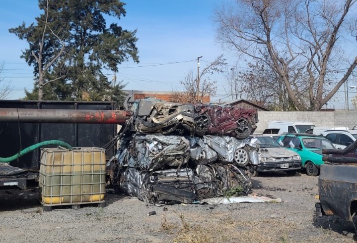 COMENZÓ LA 5ª ETAPA DE COMPACTACIÓN DE VEHÍCULOS CON FINES SOLIDARIOS