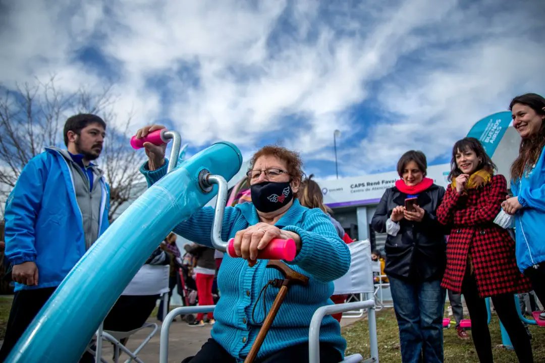 EL MUNICIPIO INAUGURÓ NUEVAS PLAZAS SALUDABLES EN LOS CENTROS DE SALUD