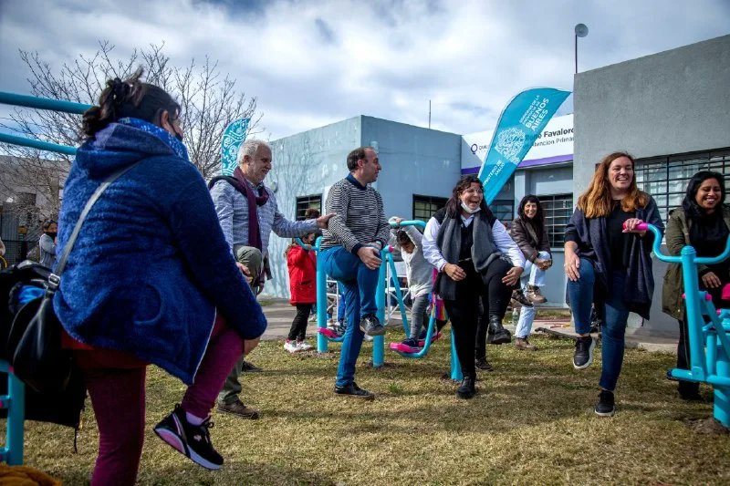EL MUNICIPIO INAUGURÓ NUEVAS PLAZAS SALUDABLES EN LOS CENTROS DE SALUD