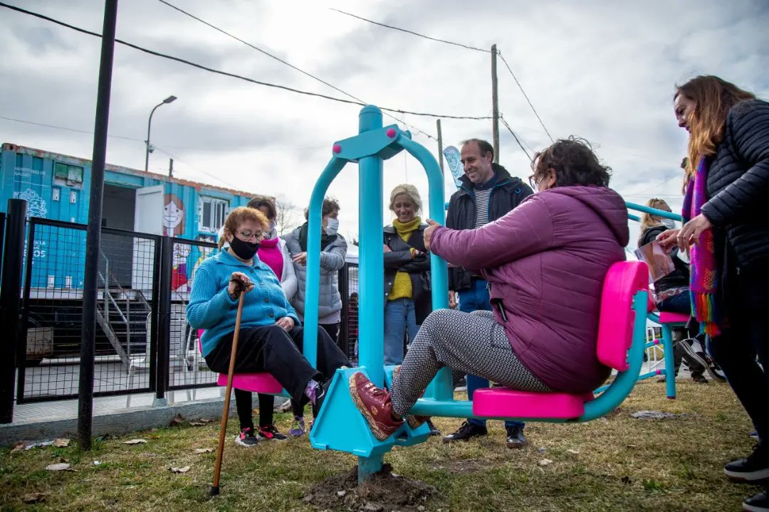 EL MUNICIPIO INAUGURÓ NUEVAS PLAZAS SALUDABLES EN LOS CENTROS DE SALUD